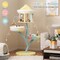 Costway Multi-Layer Cat Tree Cat Tower with Open Condo 2 Removable Perches Dangling Balls
